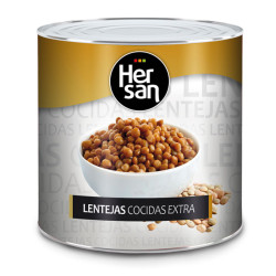 LENTEJAS COCIDAS EXTRA 6/3Kg